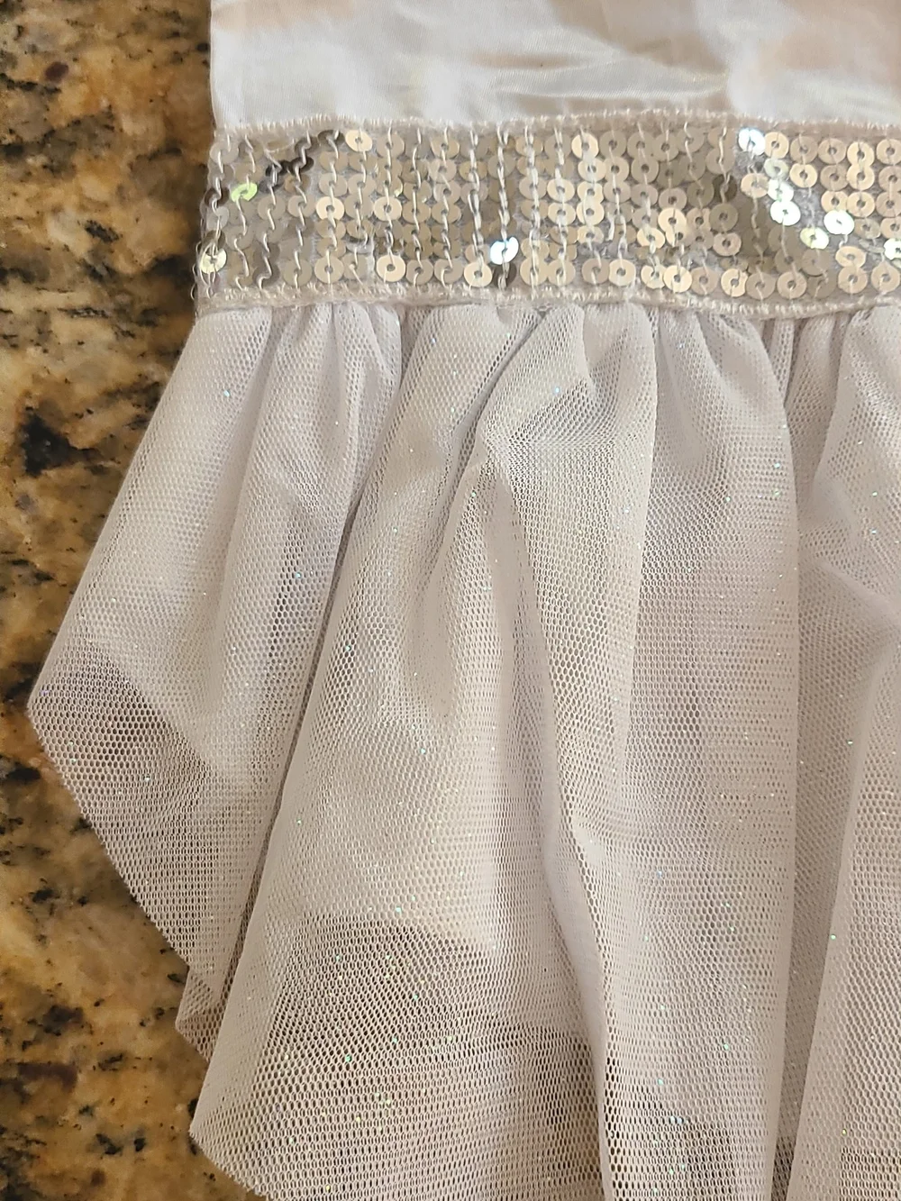 Celebrate It White Angel Dog Costume with Sequin Waistband and Halo Headband